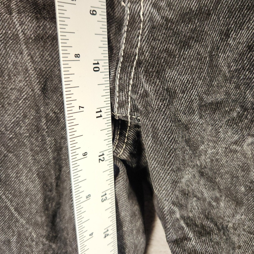 Ninth Hall Ambush Jeans Mens 28 Black Excellent Embroidered Eagle Snake Graffiti - Picture 4 of 14